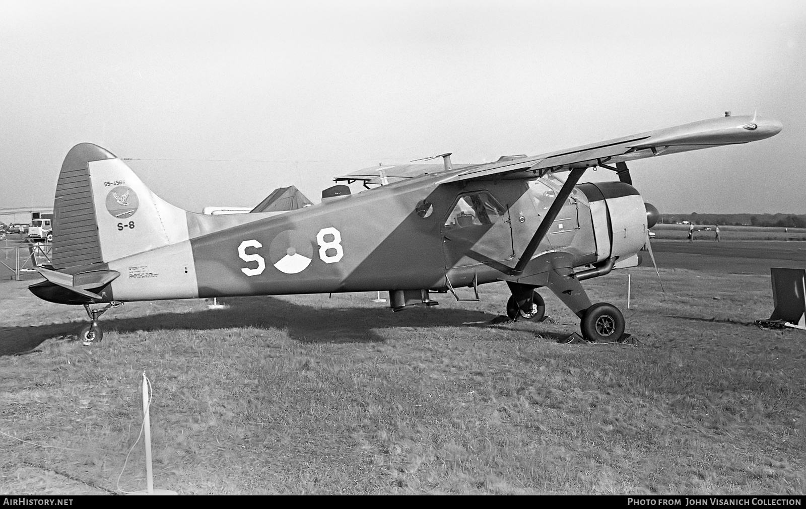 Aircraft Photo of S-8 / 55-4584 | De Havilland Canada U-6A Beaver | Netherlands - Air Force | AirHistory.net #834117