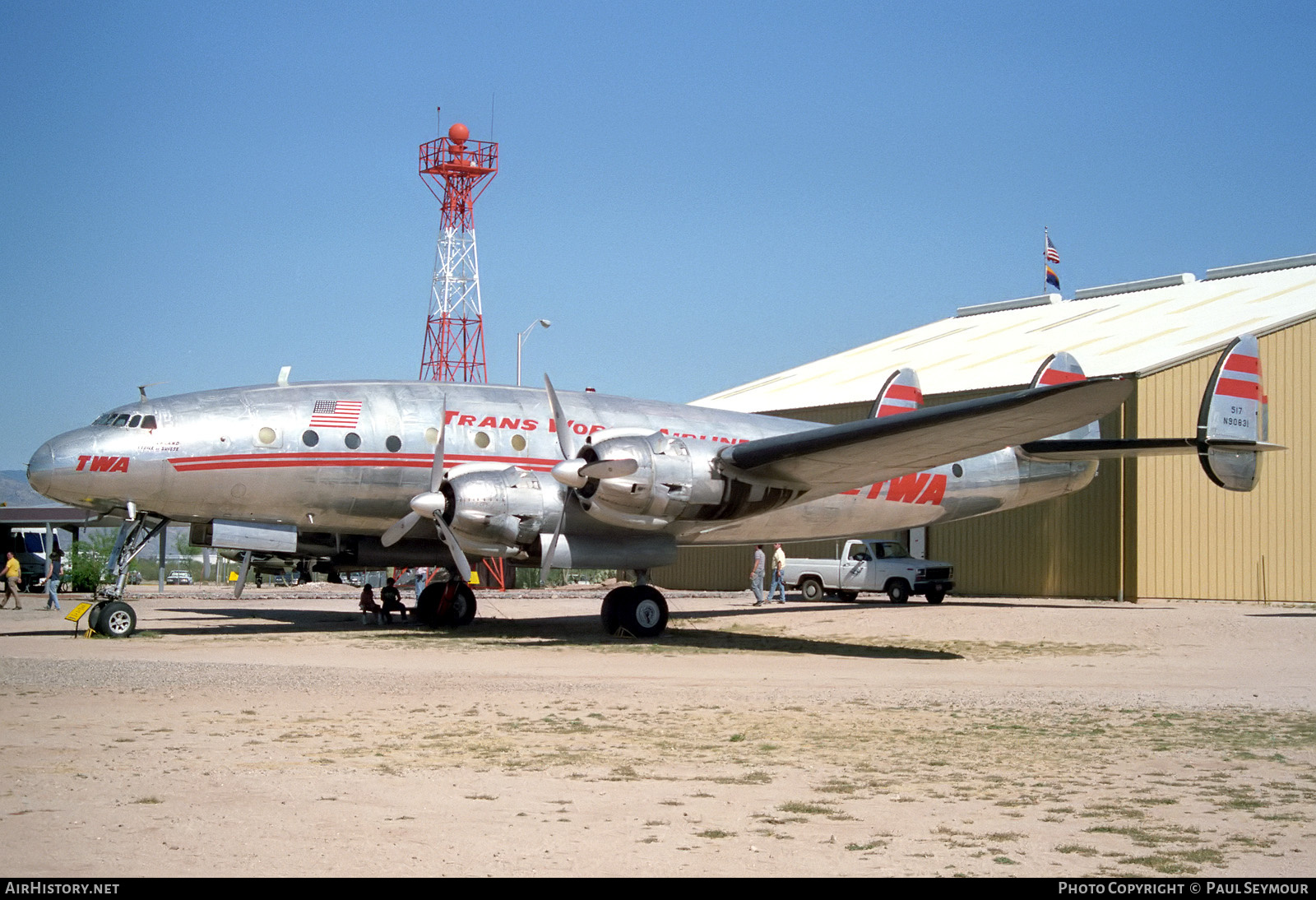 Aircraft Photo of N90831 | Lockheed L-049 Constellation | Trans World Airline - TWA | AirHistory.net #834141