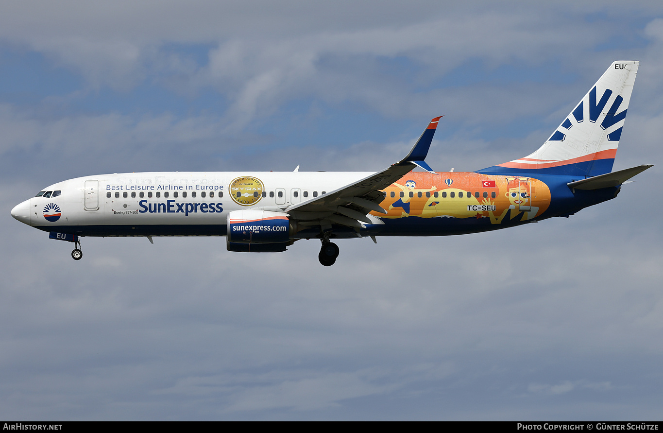 Aircraft Photo of TC-SEU | Boeing 737-8HC | SunExpress | AirHistory.net #834176