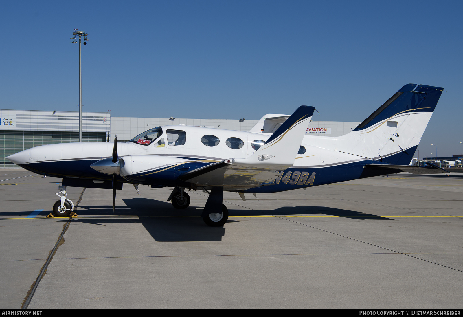 Aircraft Photo of N49BA | Cessna 414A Chancellor | AirHistory.net #834203