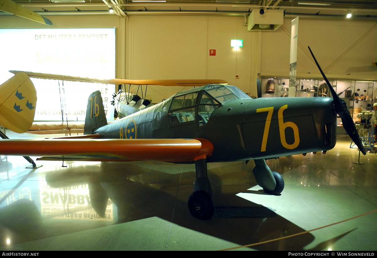 Aircraft Photo of 25000 | Bücker Sk25 (Bü-181B-1) | Sweden - Air Force | AirHistory.net #834226