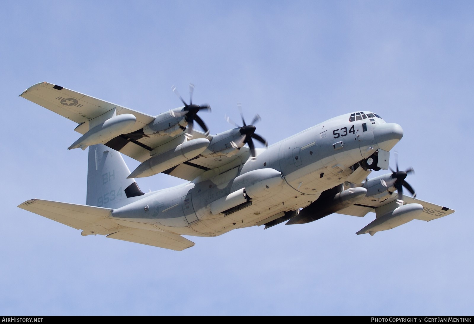 Aircraft Photo of 169534 / 9524 | Lockheed Martin KC-130J Hercules | USA - Marines | AirHistory.net #834235
