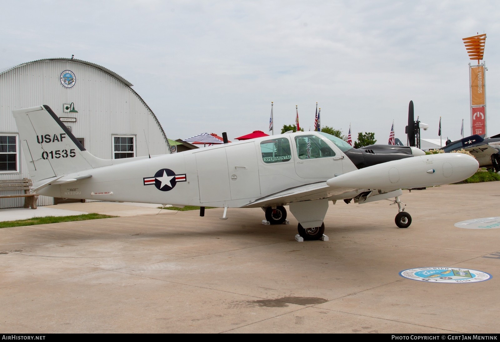 Aircraft Photo of N22QU / NX22QU | Beech QU-22B (1079) | USA - Air Force | AirHistory.net #834261