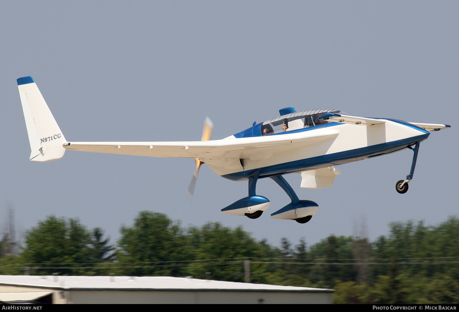 Aircraft Photo of N871CG | Rutan 61 Long-EZ | AirHistory.net #834277
