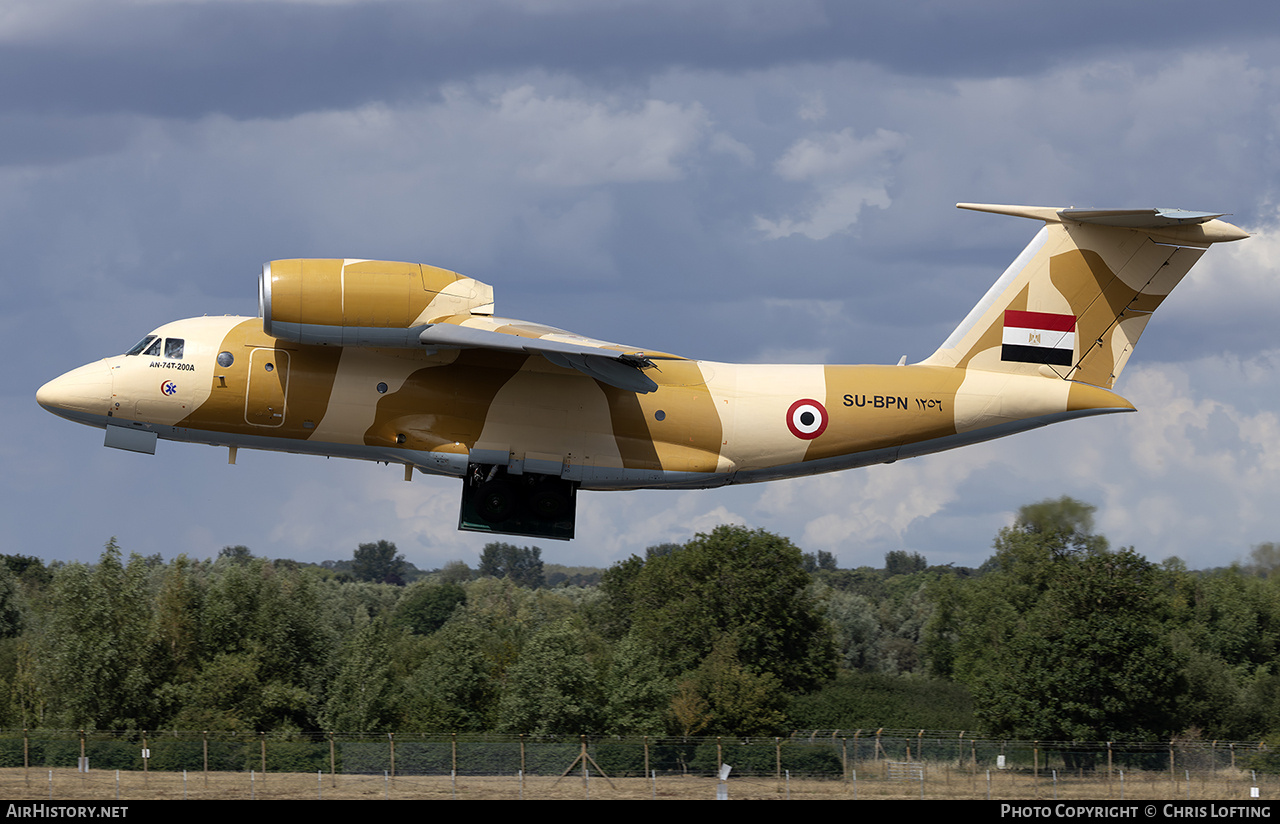 Aircraft Photo of 1256 | Antonov An-74T-200A | Egypt - Air Force | AirHistory.net #834288