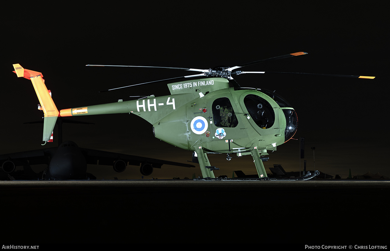 Aircraft Photo of HH-4 | Hughes 500D (369D) | Finland - Army | AirHistory.net #834299