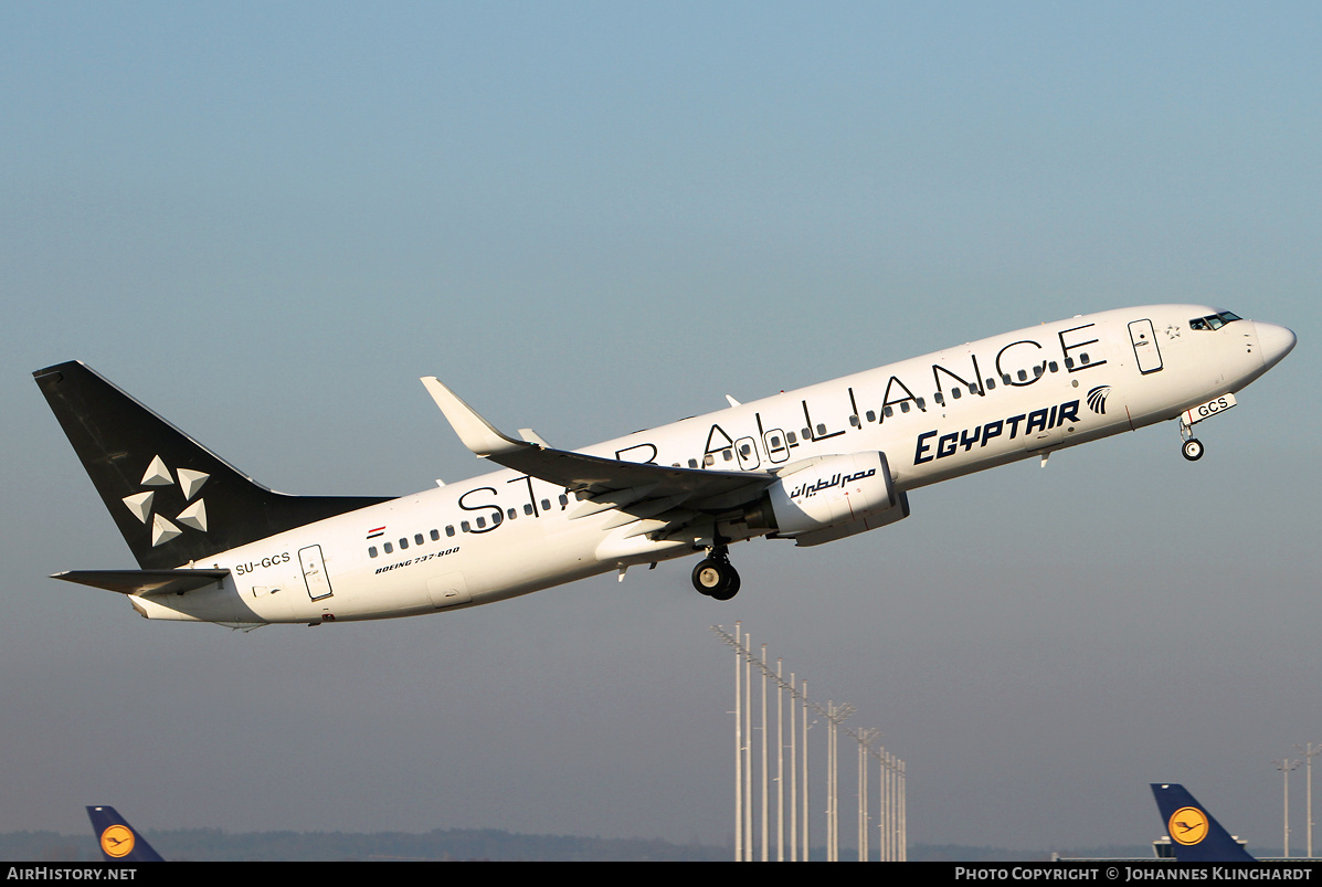 Aircraft Photo of SU-GCS | Boeing 737-866 | EgyptAir | AirHistory.net #834327