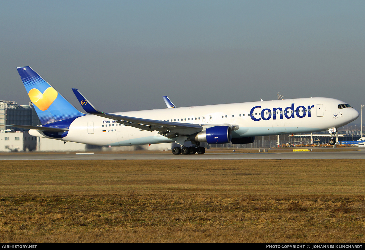 Aircraft Photo of D-ABUI | Boeing 767-330/ER | Condor Flugdienst | AirHistory.net #834329