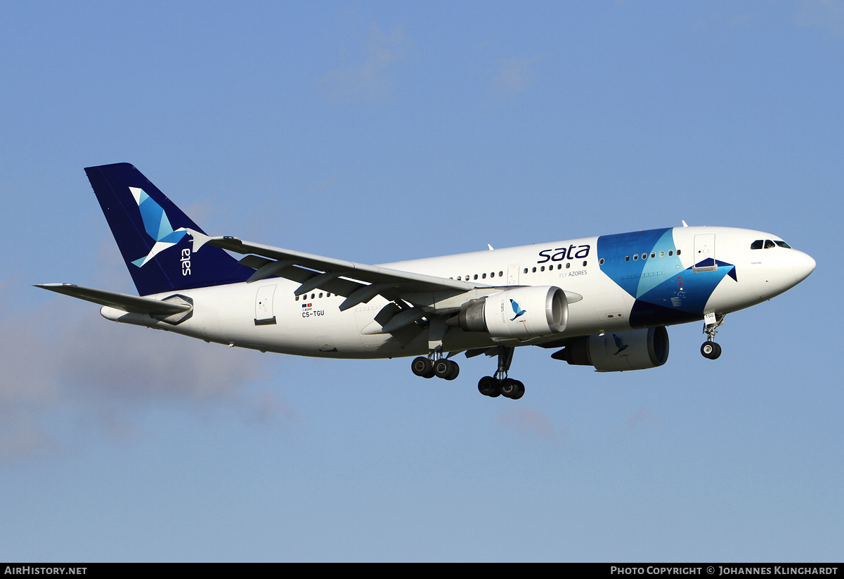 Aircraft Photo of CS-TGU | Airbus A310-304 | SATA Internacional | AirHistory.net #834347