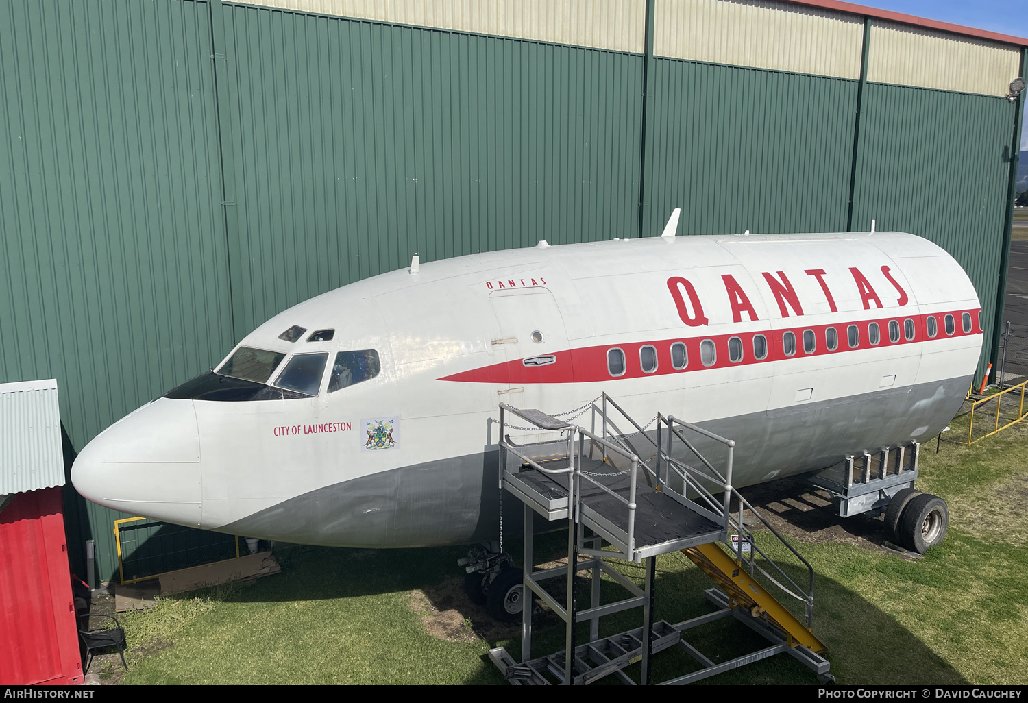 Aircraft Photo of VH-EAG | Boeing 707-338C | Qantas | AirHistory.net #834357