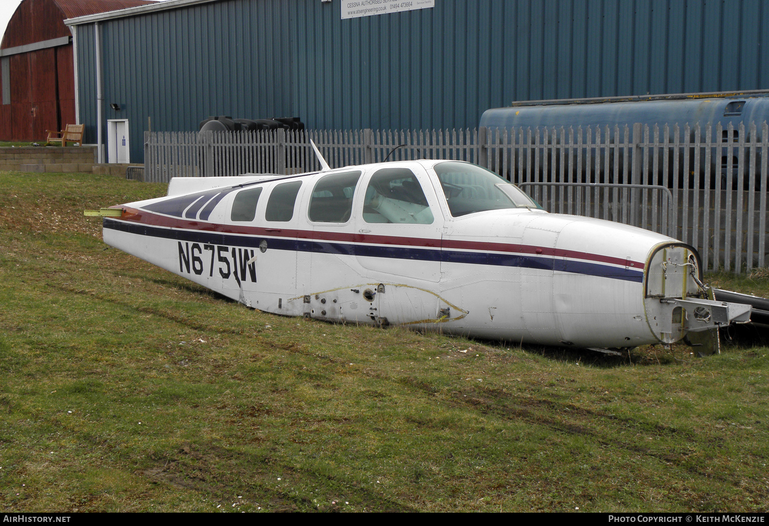 Aircraft Photo of N6751W | Beech 58TC Turbocharged Baron | AirHistory.net #834377