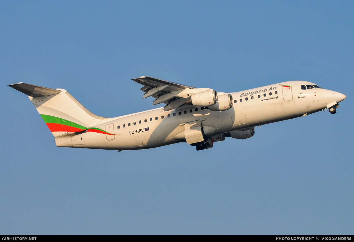 Aircraft Photo of LZ-HBE | British Aerospace BAe-146-300 | Bulgaria Air | AirHistory.net #834383