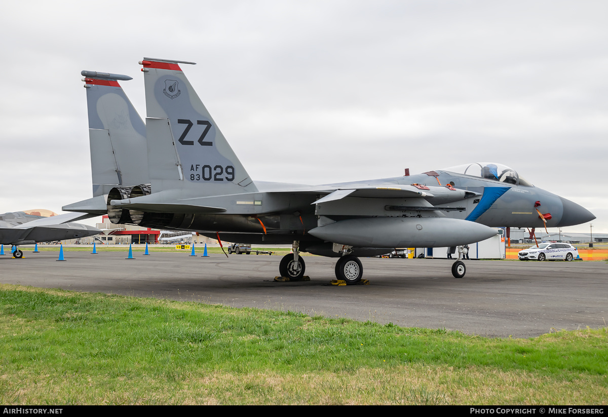 Aircraft Photo of 83-0029 | McDonnell Douglas F-15C Eagle | USA - Air Force | AirHistory.net #834407