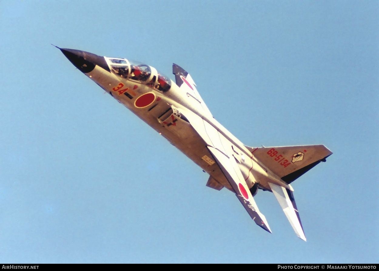 Aircraft Photo of 69-5134 | Mitsubishi T-2 | Japan - Air Force | AirHistory.net #834408