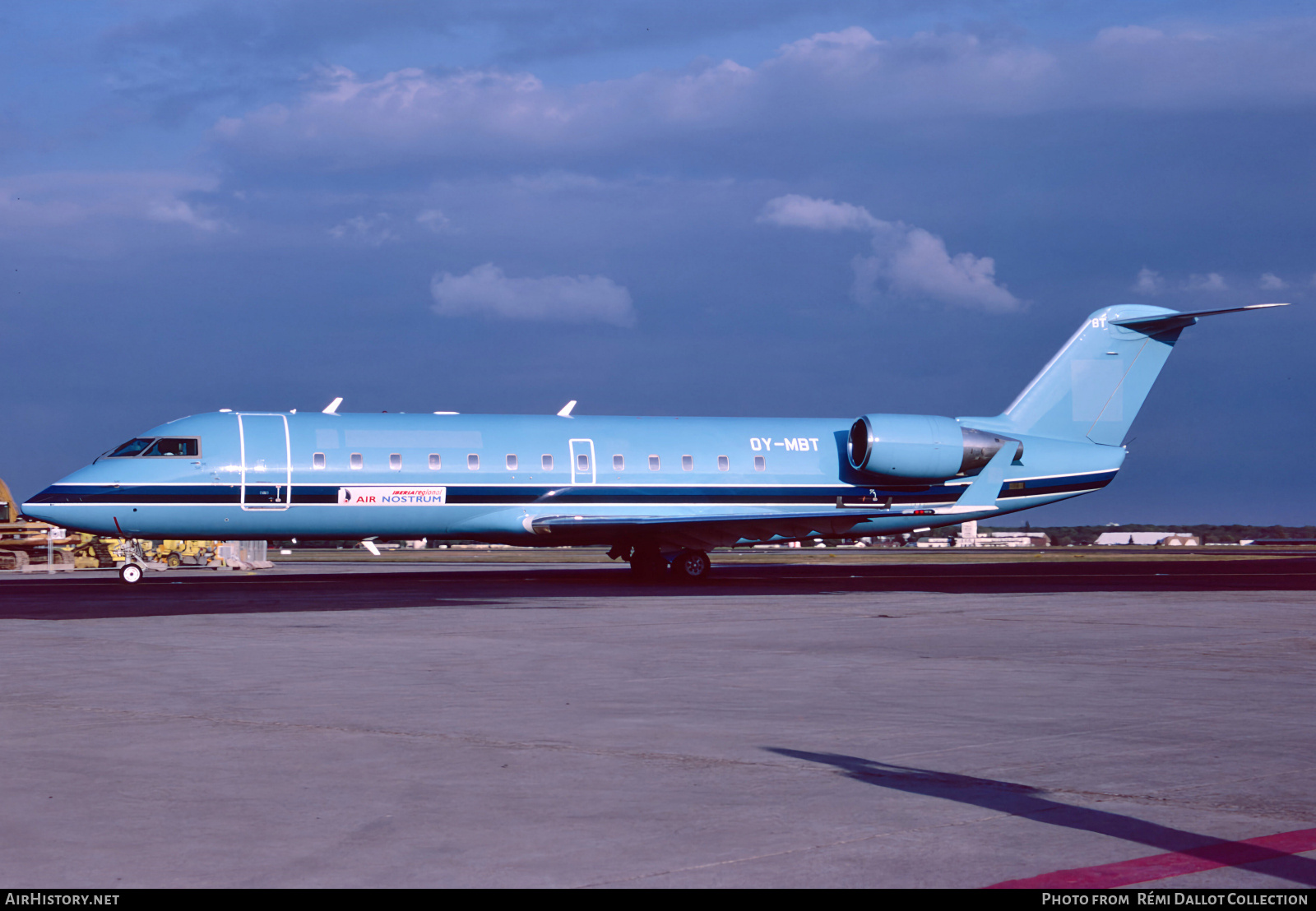 Aircraft Photo of OY-MBT | Bombardier CRJ-200LR (CL-600-2B19) | Air Nostrum | AirHistory.net #834417