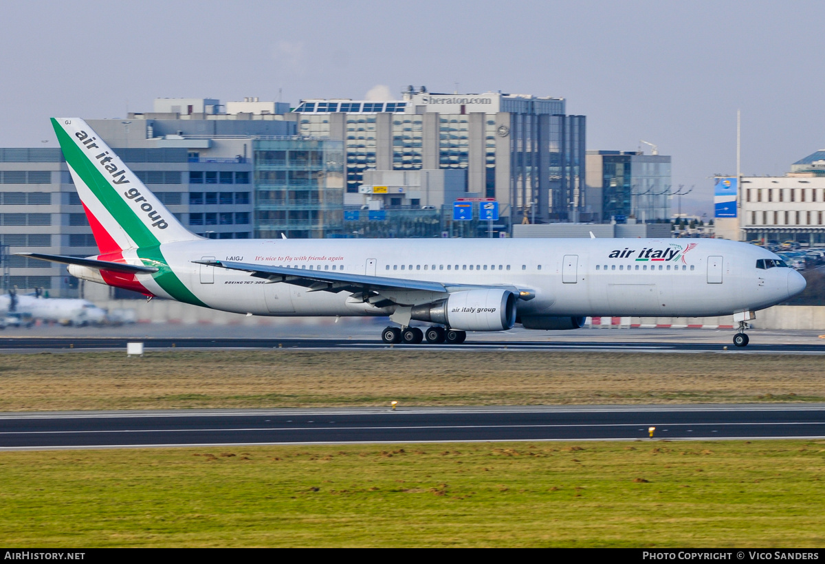 Aircraft Photo of I-AIGJ | Boeing 767-304/ER | Air Italy | AirHistory.net #834425