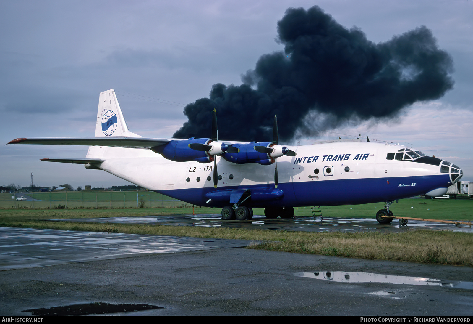 Aircraft Photo of LZ-ITA | Antonov An-12A | Inter Trans Air | AirHistory.net #834443