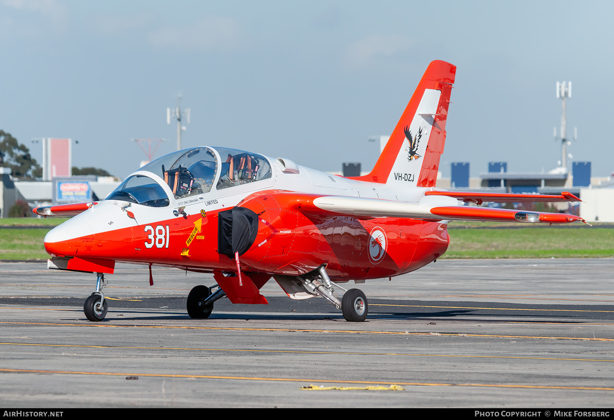 Aircraft Photo of VH-DZJ / 381 | SIAI-Marchetti S-211 | Singapore - Air Force | AirHistory.net #834446