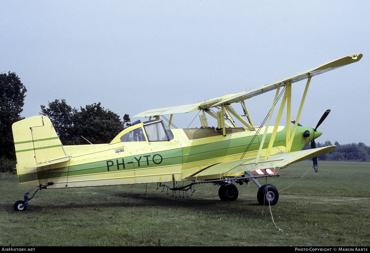 Aircraft Photo of PH-YTO | Gulfstream American G-164D Turbo Ag-Cat D | AirHistory.net #834450