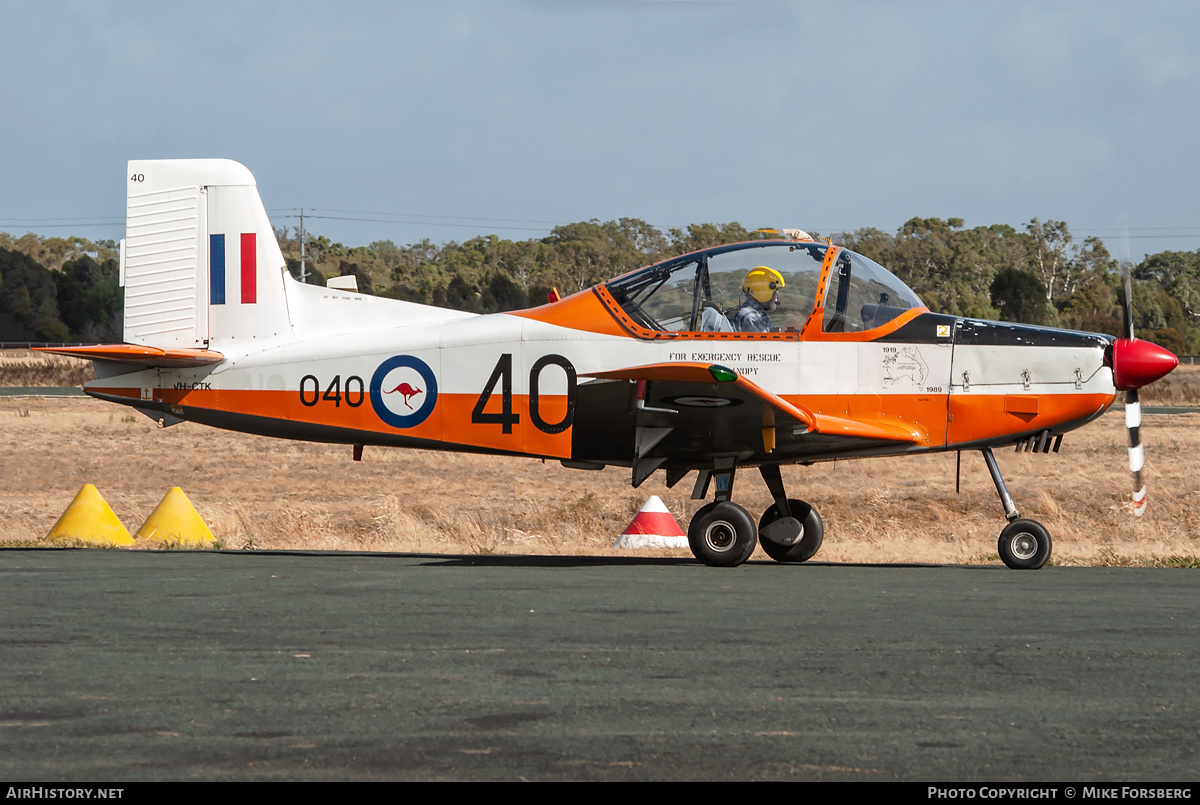 Aircraft Photo of VH-CTK | New Zealand CT-4A Airtrainer | Australia - Air Force | AirHistory.net #834454