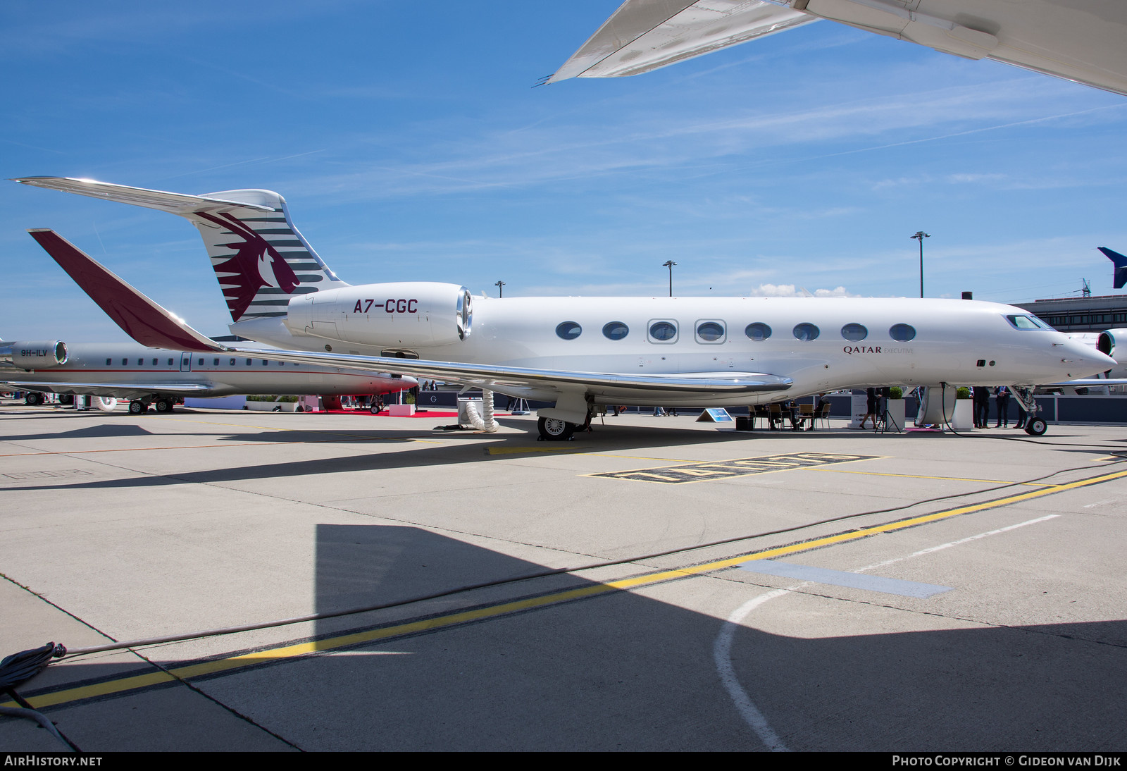 Aircraft Photo of A7-CGC | Gulfstream Aerospace G650ER (G-VI) | Qatar Executive | AirHistory.net #834485