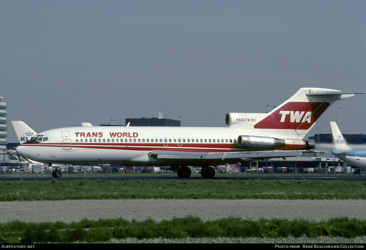 Aircraft Photo of N849TW | Boeing 727-31 | Trans World Airlines - TWA | AirHistory.net #834497