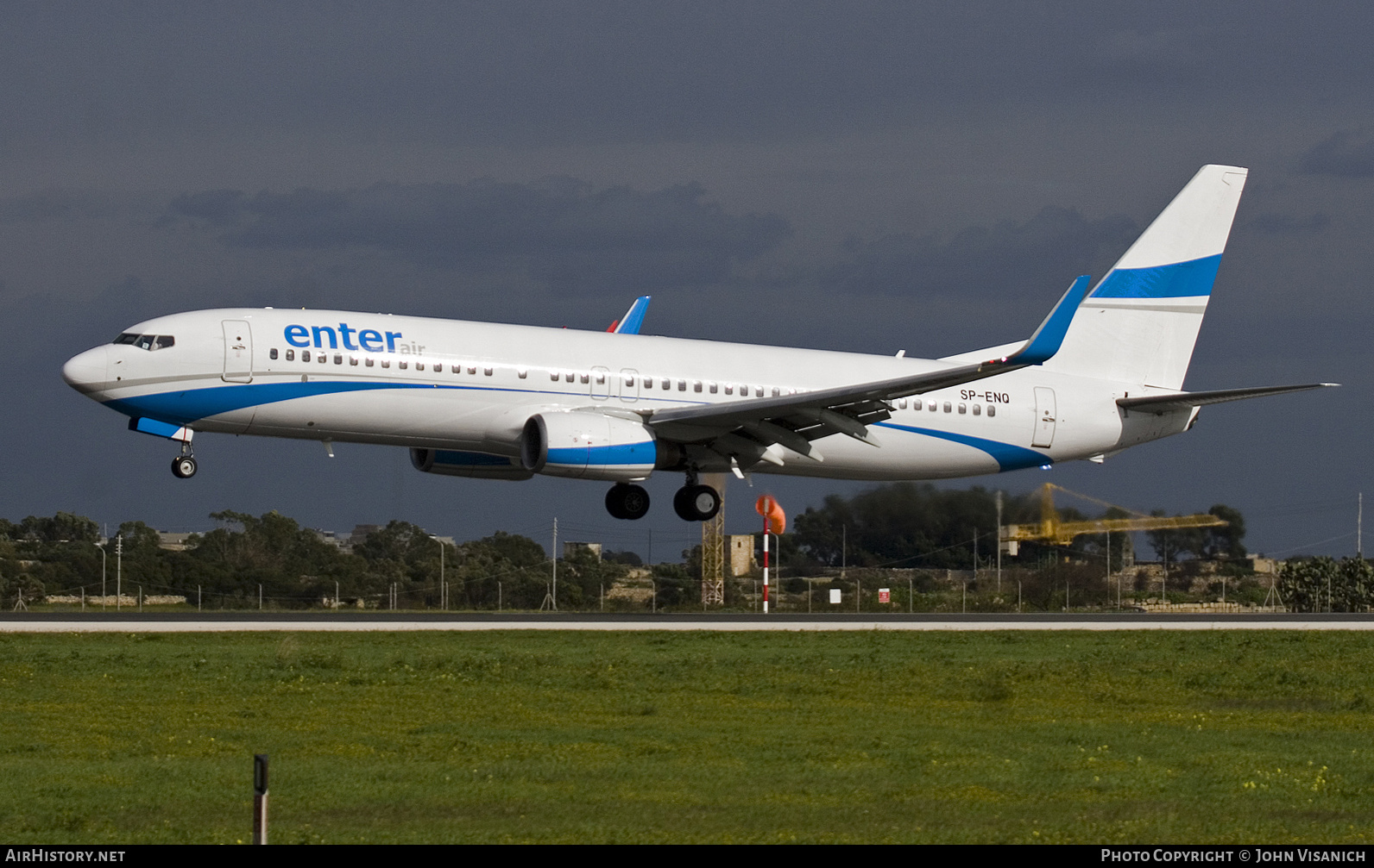 Aircraft Photo of SP-ENQ | Boeing 737-85R | Enter Air | AirHistory.net #834500