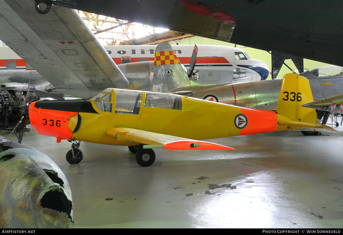 Aircraft Photo of 336 | Saab 91B-2 Safir | Norway - Air Force | AirHistory.net #834502