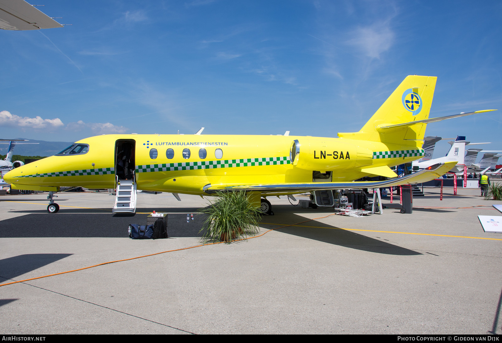 Aircraft Photo of LN-SAA | Cessna 680A Citation Latitude | Luftambulansetjenesten | AirHistory.net #834520