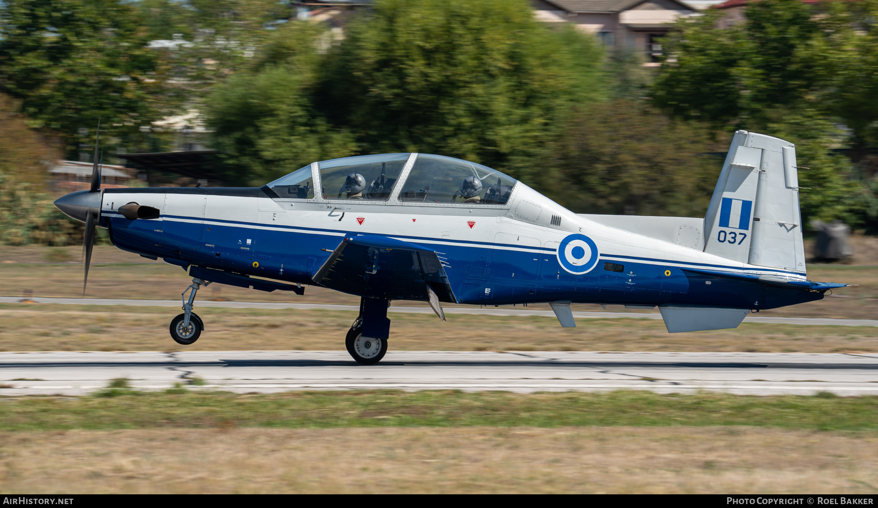 Aircraft Photo of 037 | Raytheon T-6A/NTA Texan II | Greece - Air Force | AirHistory.net #834521