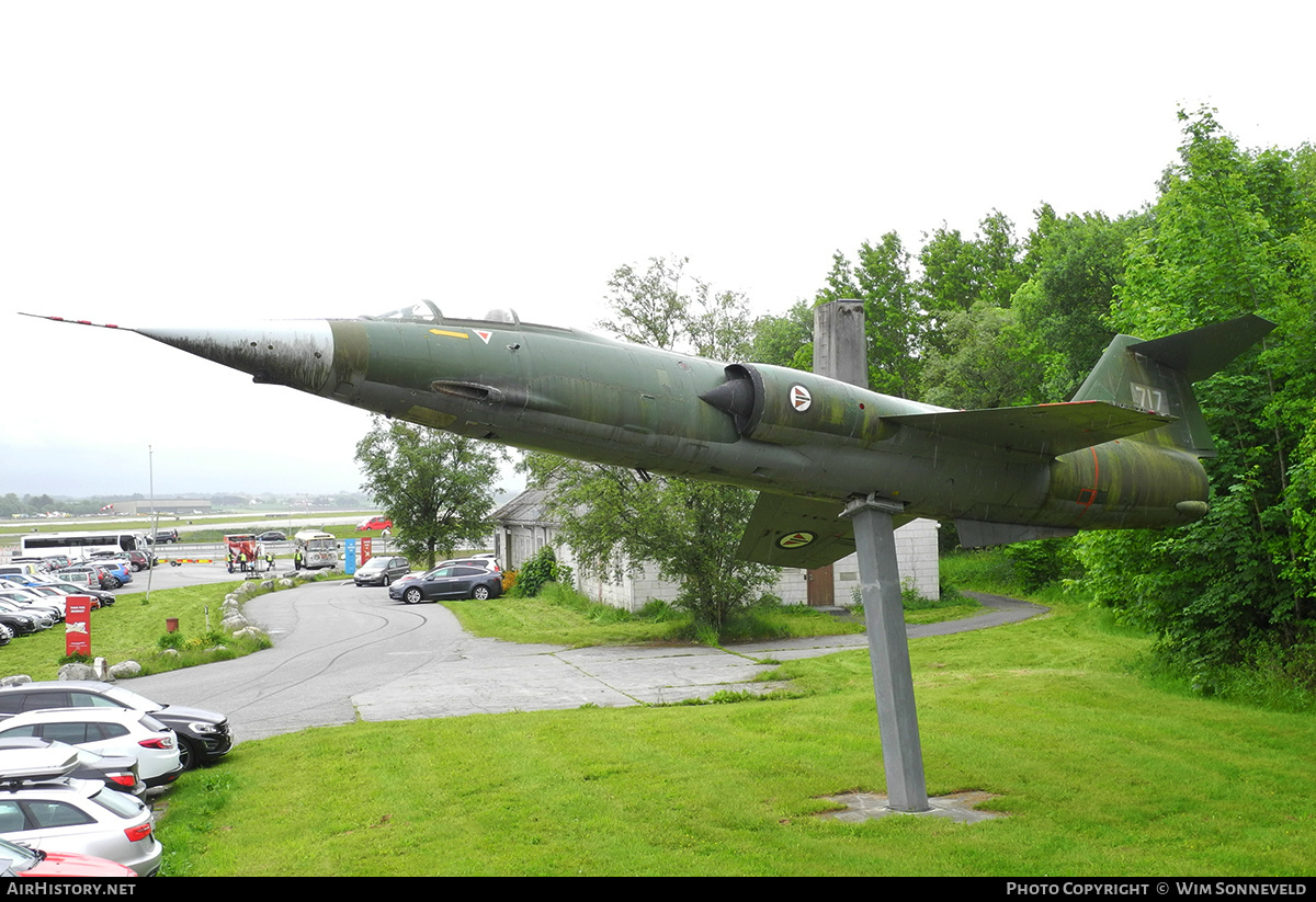 Aircraft Photo of 717 | Canadair CF-104 Starfighter | Norway - Air Force | AirHistory.net #834554