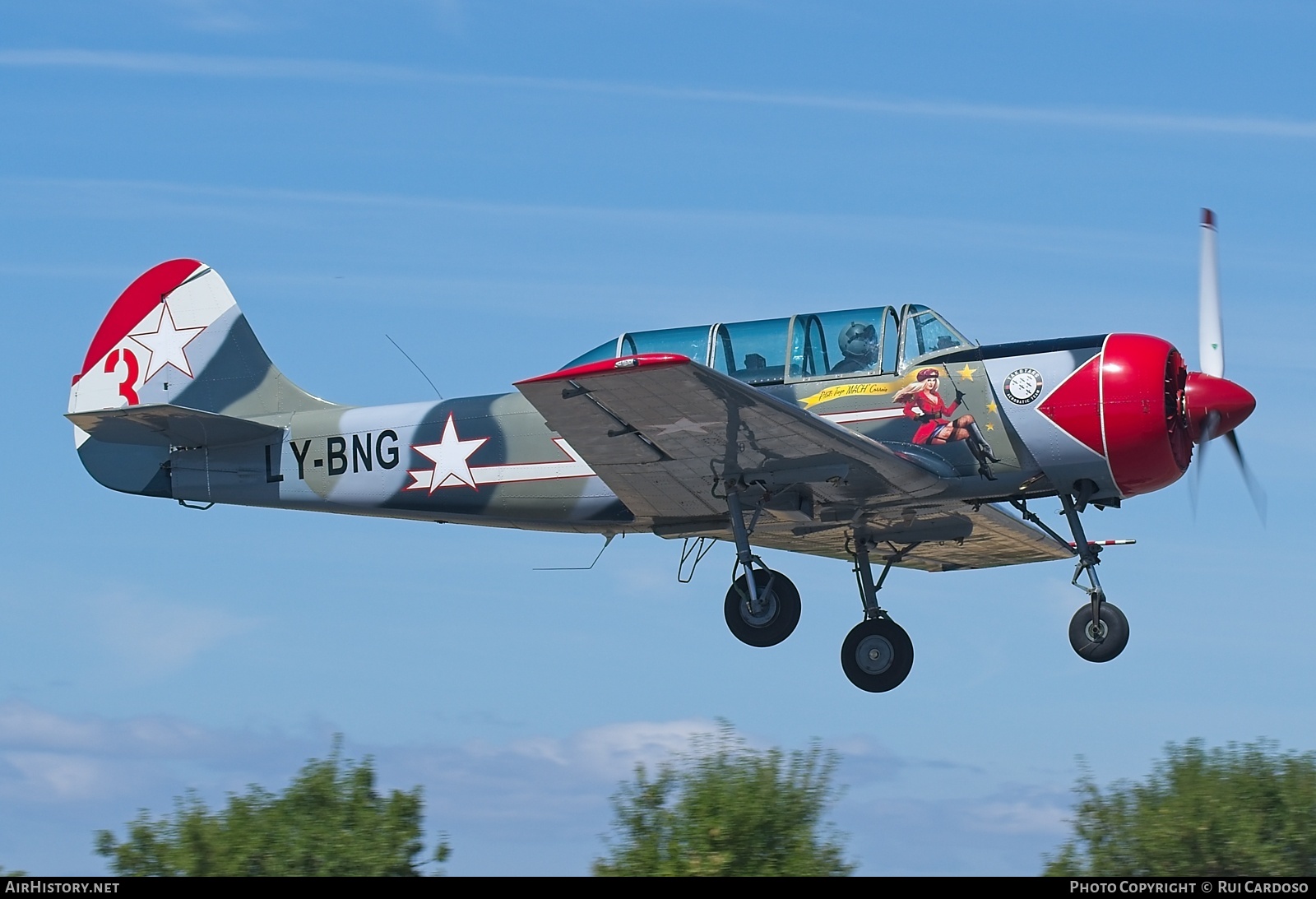 Aircraft Photo of LY-BNG | Yakovlev Yak-52 | Soviet Union - Air Force | AirHistory.net #834567