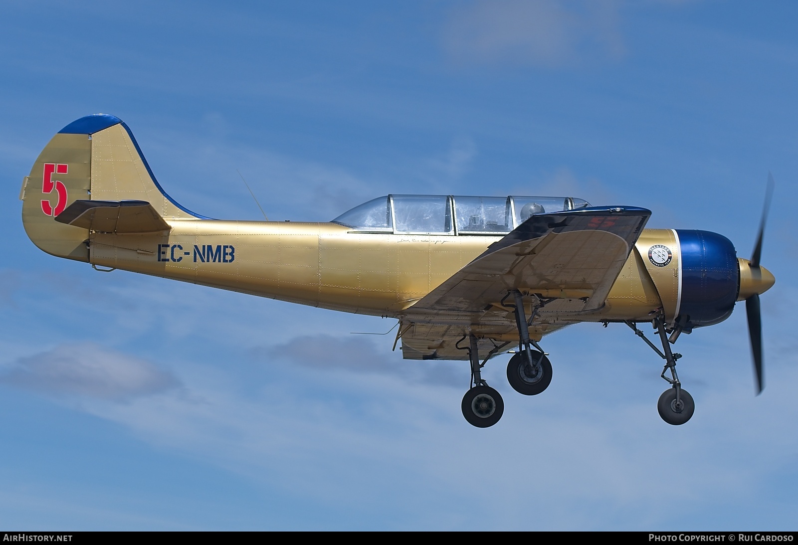 Aircraft Photo of EC-NMB | Yakovlev Yak-52 | AirHistory.net #834568
