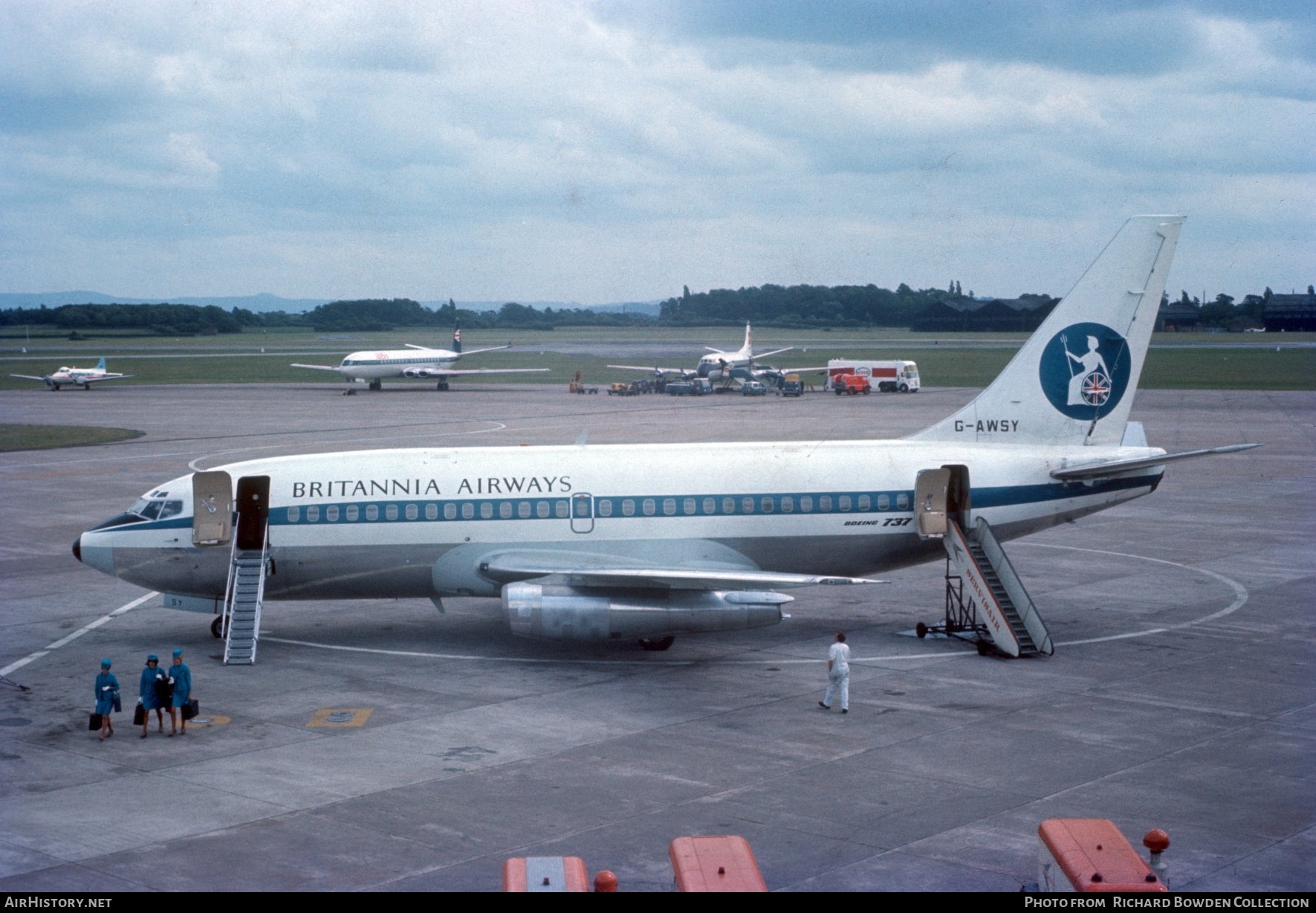 Aircraft Photo of G-AWSY | Boeing 737-204 | Britannia Airways | AirHistory.net #834606