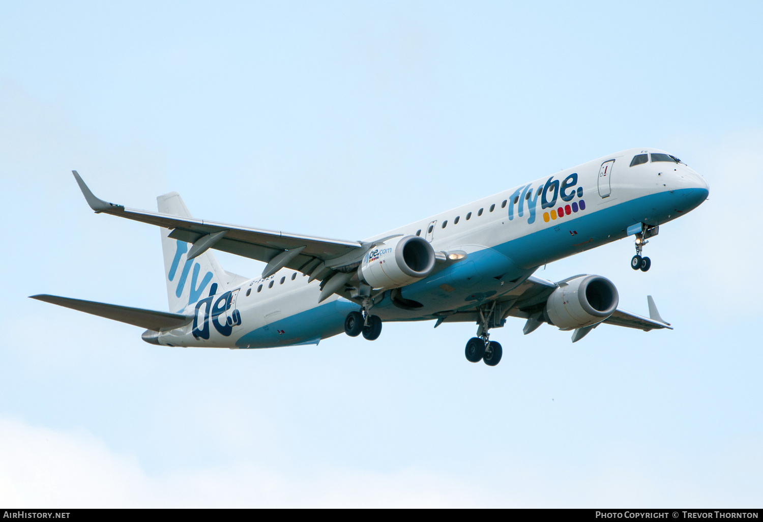 Aircraft Photo of G-FBEG | Embraer 195LR (ERJ-190-200LR) | Flybe | AirHistory.net #834613