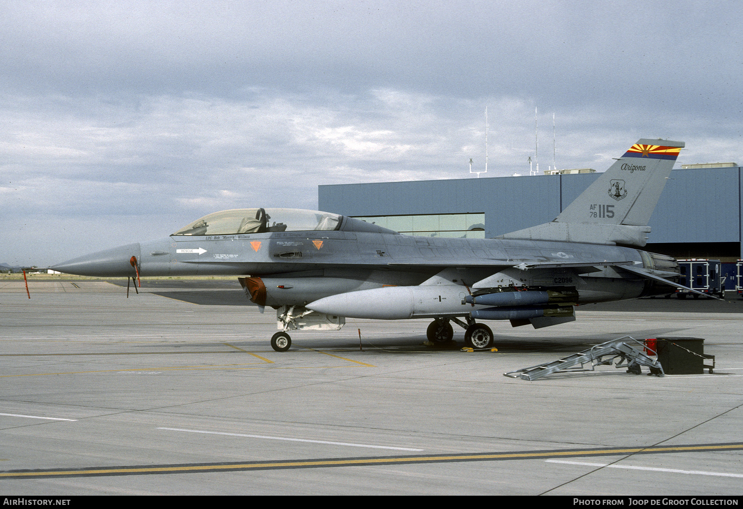Aircraft Photo of 78-0115 / AF78-115 | General Dynamics F-16B Fighting Falcon | USA - Air Force | AirHistory.net #834637