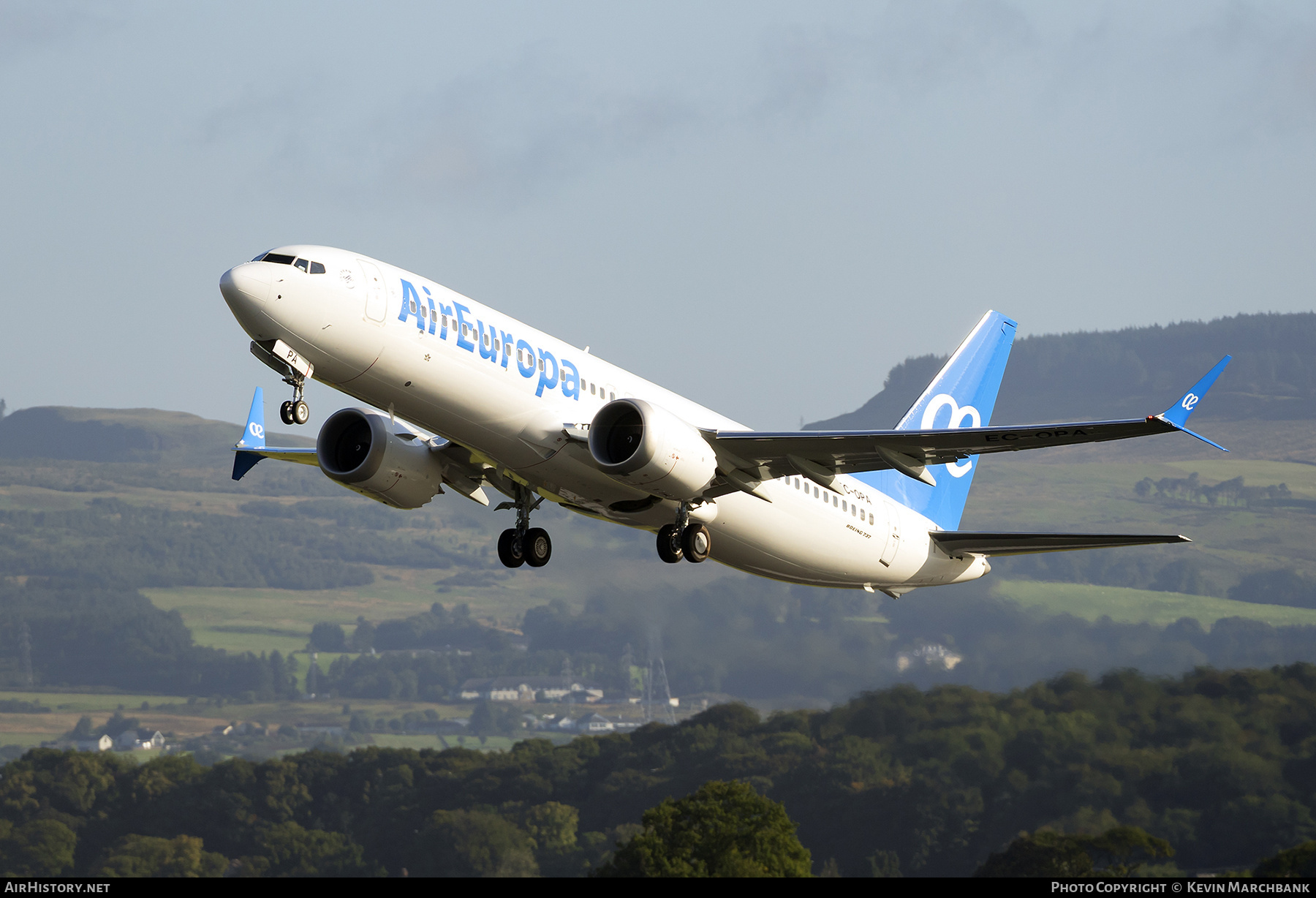 Aircraft Photo of EC-OPA | Boeing 737-8 Max 8 | Air Europa | AirHistory.net #834638