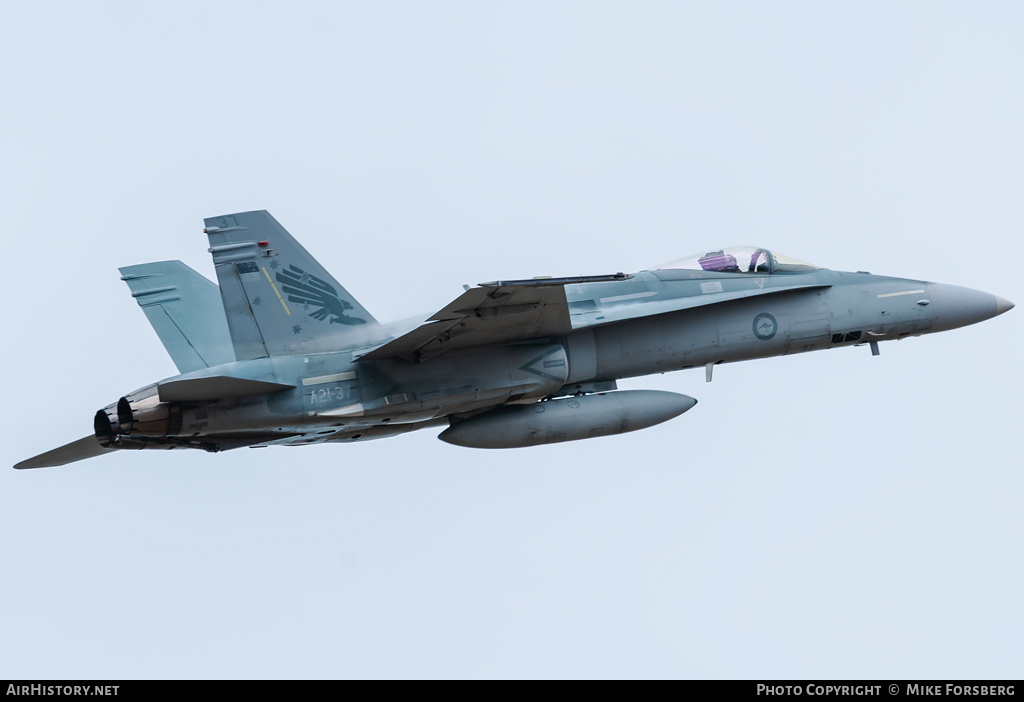 Aircraft Photo of A21-37 | McDonnell Douglas F/A-18A Hornet | Australia - Air Force | AirHistory.net #834645