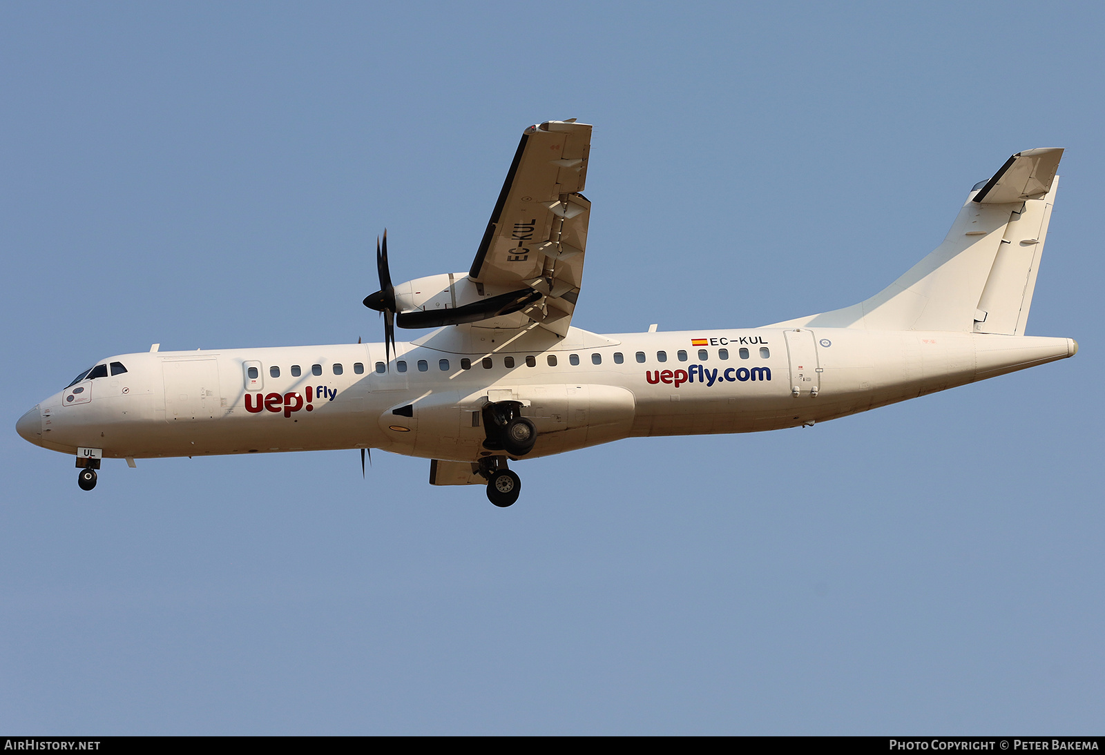 Aircraft Photo of EC-KUL | ATR ATR-72-500 (ATR-72-212A) | Uep!Fly | AirHistory.net #834649