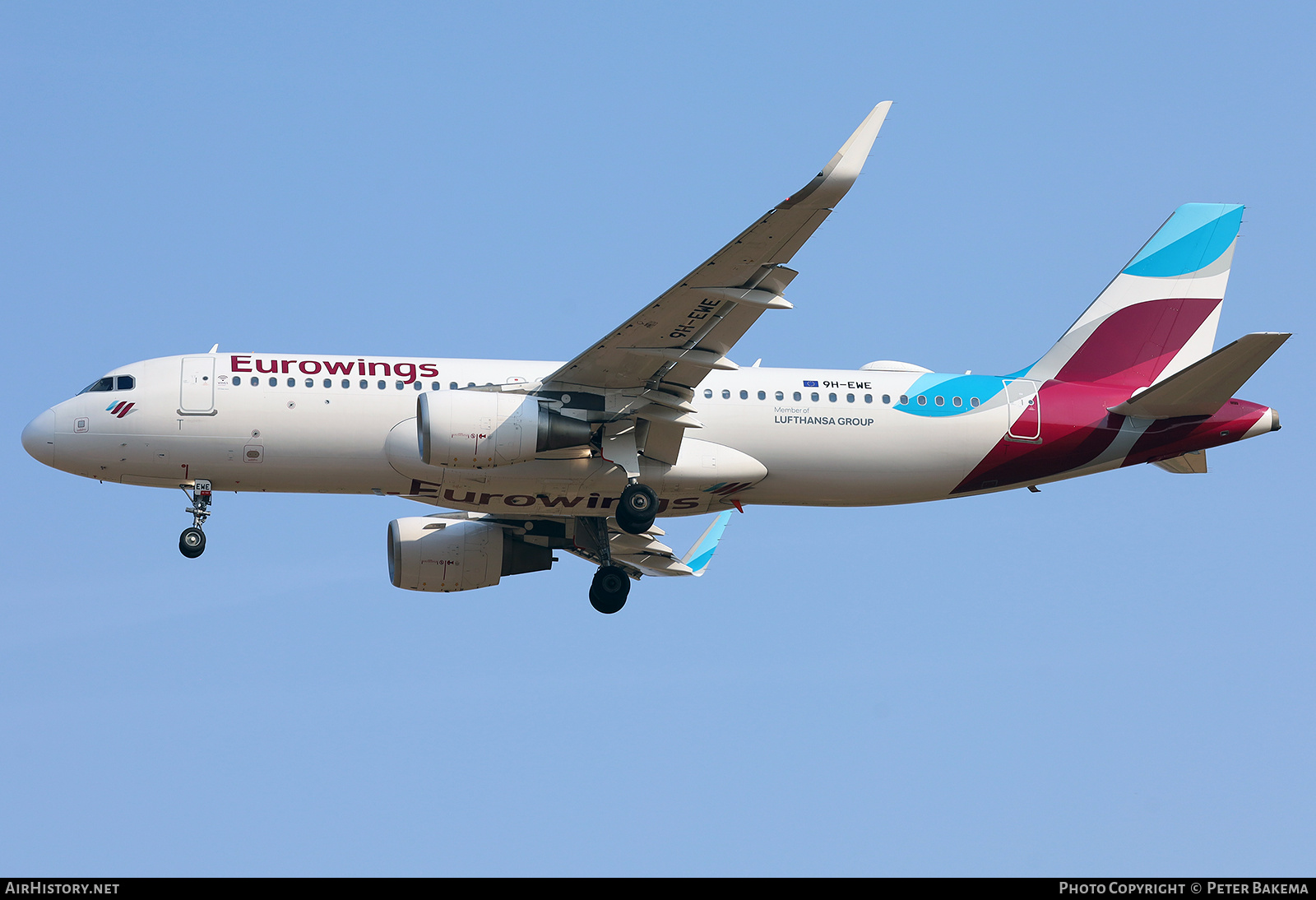 Aircraft Photo of 9H-EWE | Airbus A320-214 | Eurowings | AirHistory.net #834651