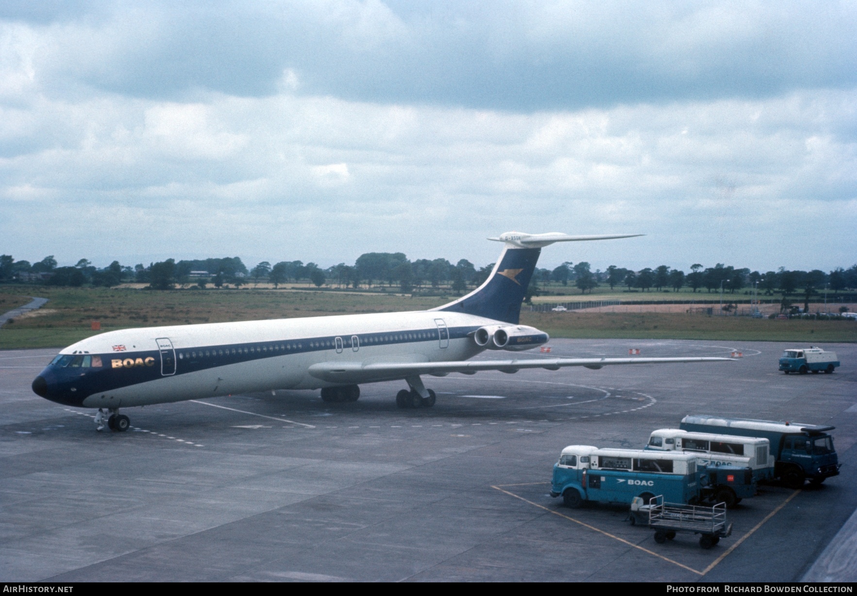 Aircraft Photo of G-ASGN | Vickers Super VC10 Srs1151 | BOAC - British Overseas Airways Corporation | AirHistory.net #834672