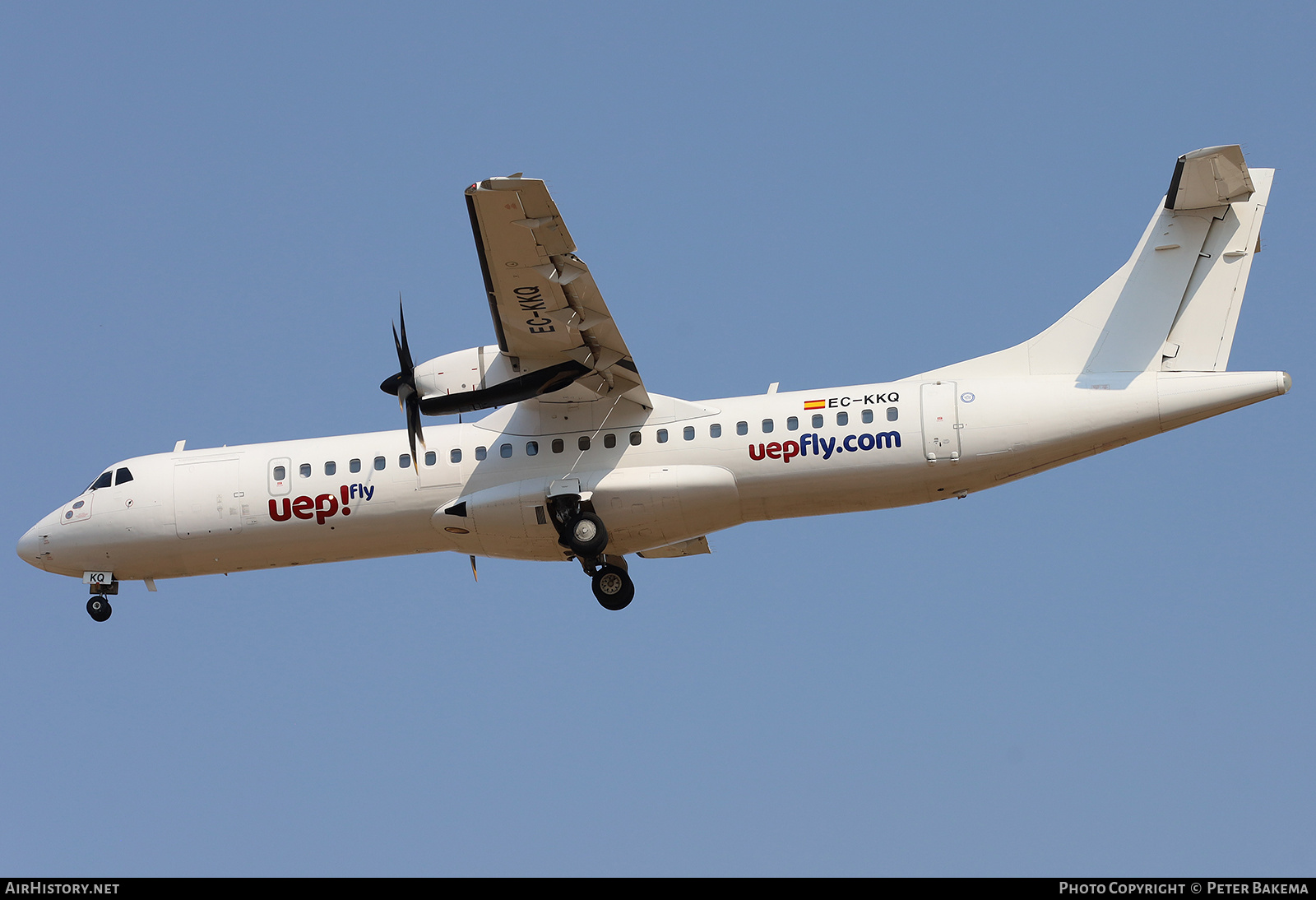 Aircraft Photo of EC-KKQ | ATR ATR-72-500 (ATR-72-212A) | Uep!Fly | AirHistory.net #834677