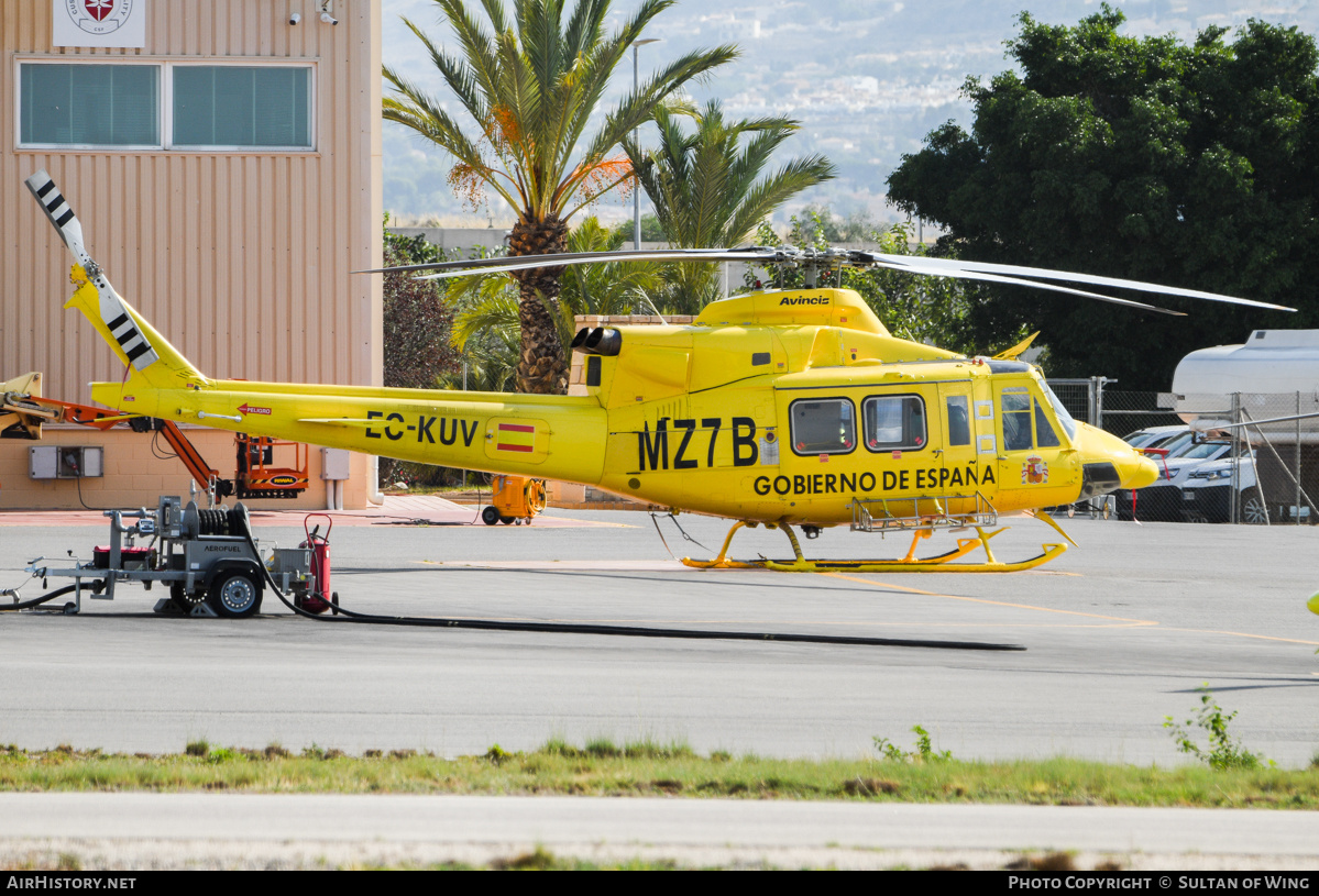 Aircraft Photo of EC-KUV | Bell 412EP | Gobierno de España | AirHistory.net #834688