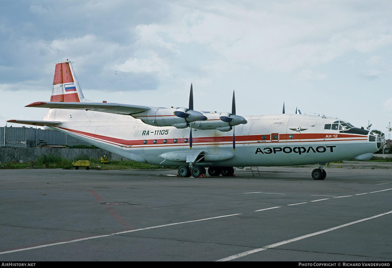 Aircraft Photo of RA-11105 | Antonov An-12B | Aeroflot | AirHistory.net #834709