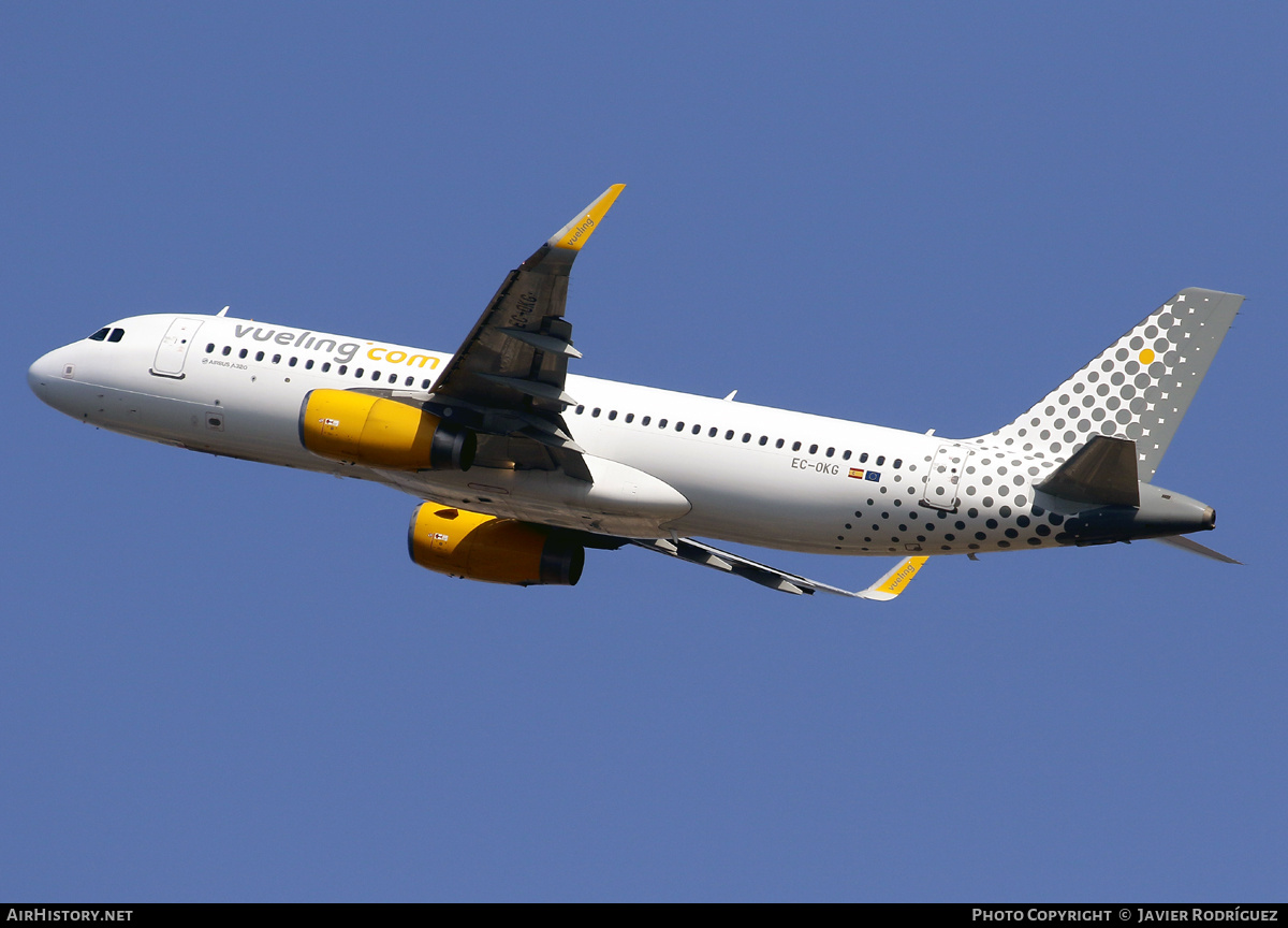 Aircraft Photo of EC-OKG | Airbus A320-232 | Vueling Airlines | AirHistory.net #834720
