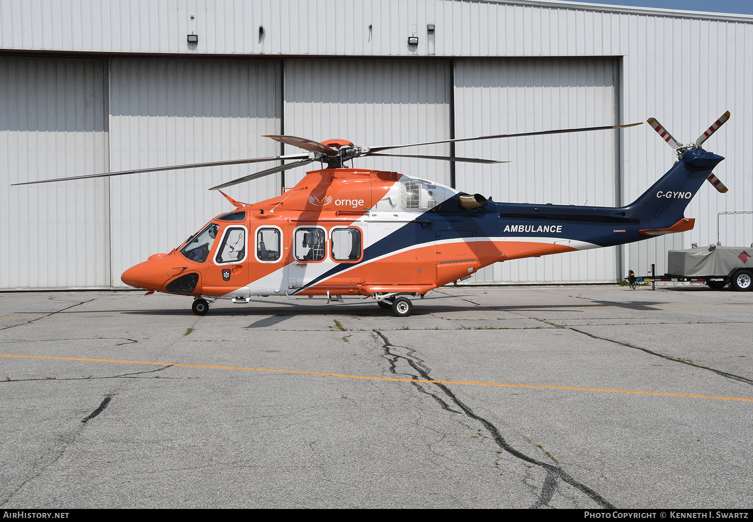Aircraft Photo of C-GYNO | AgustaWestland AW-139 | Ornge Ambulance | AirHistory.net #834732