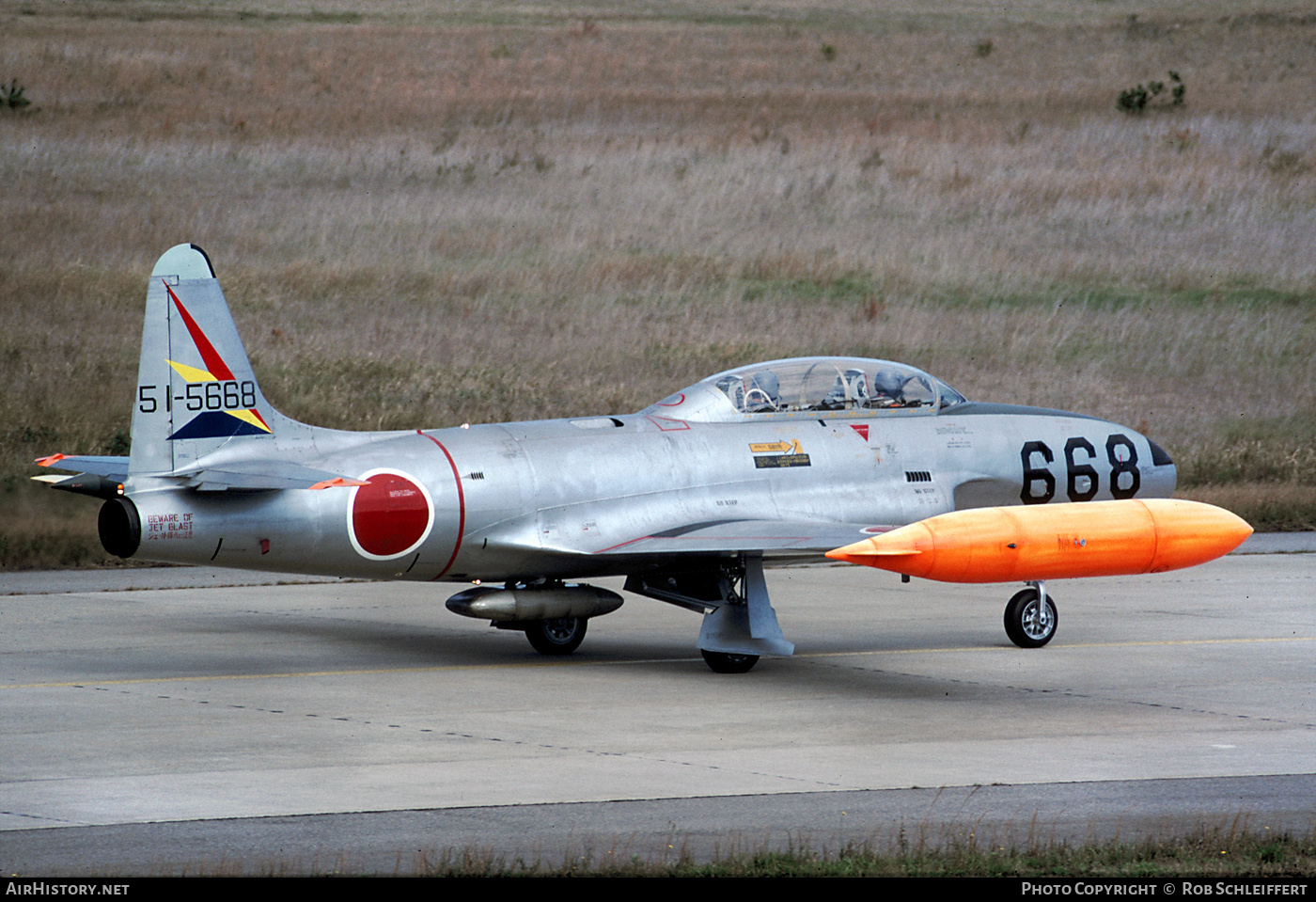 Aircraft Photo of 51-5668 | Lockheed T-33A | Japan - Air Force | AirHistory.net #834734