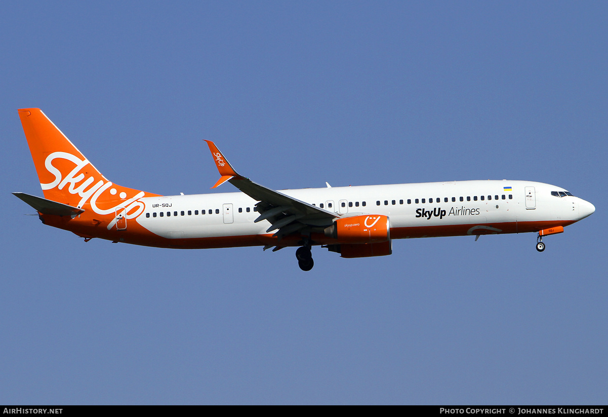 Aircraft Photo of UR-SQJ | Boeing 737-96N/ER | SkyUp Airlines | AirHistory.net #834751