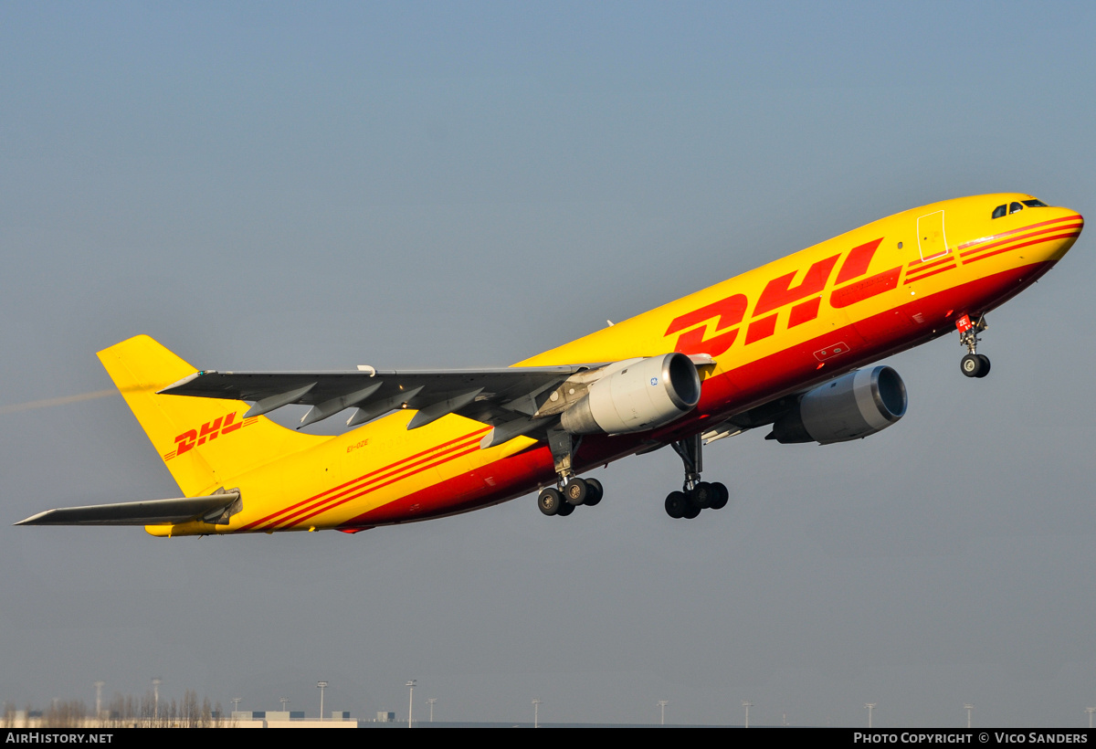 Aircraft Photo of EI-OZE | Airbus A300B4-203(F) | DHL International | AirHistory.net #834753