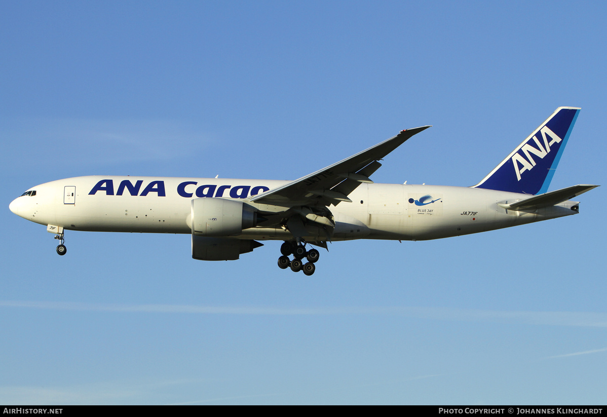 Aircraft Photo of JA771F | Boeing 777-F | All Nippon Airways - ANA Cargo | AirHistory.net #834762